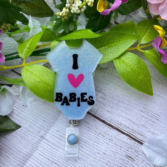 Accessories - Postpartum/L&D/NICU/Peds Interchangeable Badge Reel